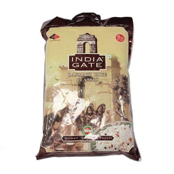 India Gate Basmati Rice Classic 10LB