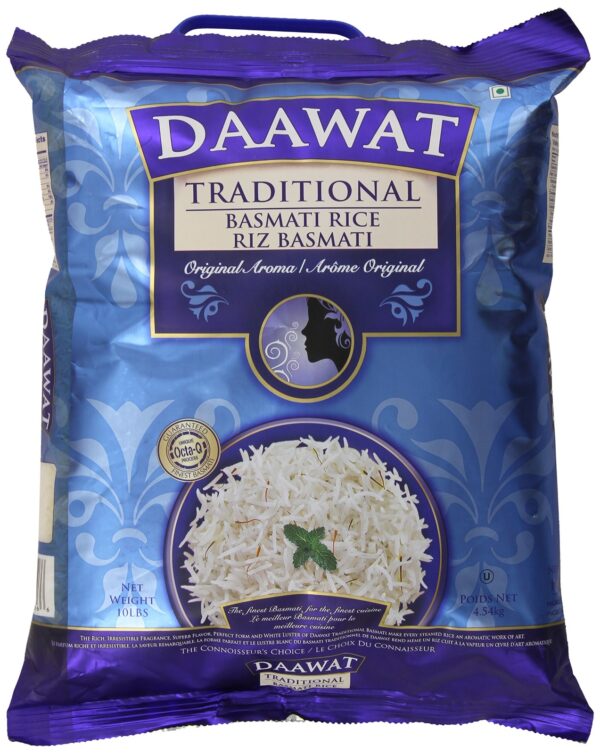 Daawat Traditional Basmati Rice  -10lb